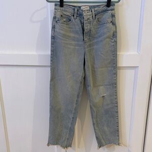 Universal Thread Light Blue Straight ankle Leg Jeans